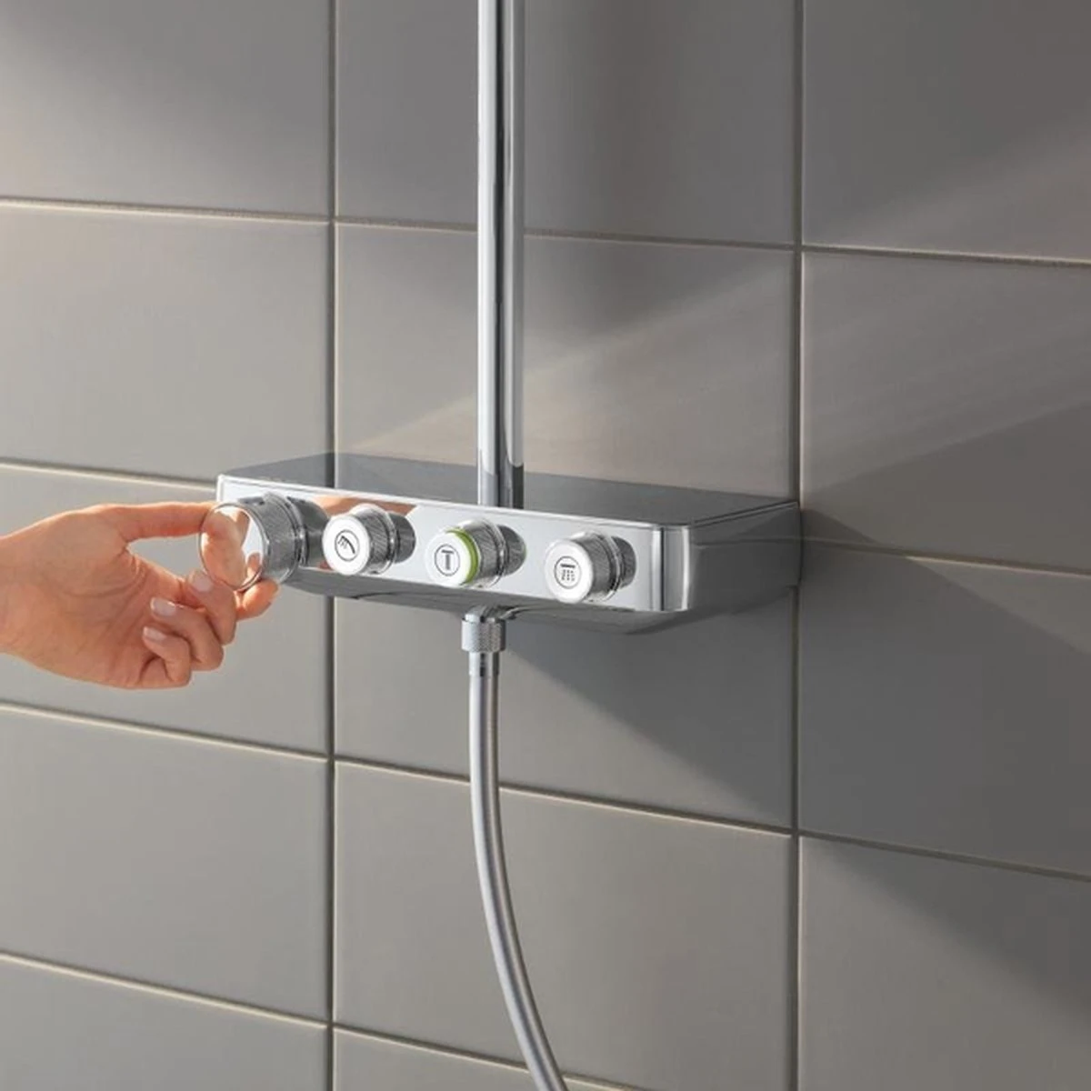 GROHE Euphoria SmartControl 310 Regendouche - CoolTouch - FastFixation - ø 31 Cm - Chroom 9 GROHE Euphoria SmartControl 310 Regendouche - CoolTouch - FastFixation - ø 31 Cm - Chroom - Afbeelding 9