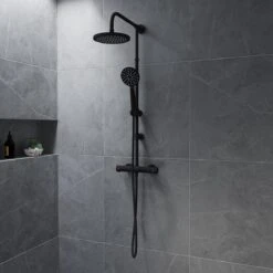 4bathroomz® Zwarte Regendouche Met Thermostatische Kraan - 20cm Hoofddouche 12 4bathroomz® Zwarte Regendouche Met Thermostatische Kraan - 20cm Hoofddouche -Merkloos Verkoop 1200x1200 2553