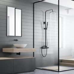 LOMAZOO Regendouche Zwart - Zwarte Doucheset Met Thermostaatkraan - Pandora 9 LOMAZOO Regendouche Zwart - Zwarte Doucheset Met Thermostaatkraan - Pandora -Merkloos Verkoop 1200x1200 2574