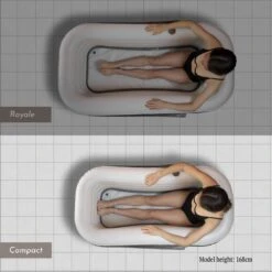 Tubble® Compact - Klein Opblaasbaar Ligbad 140 Cm Lang – Opvouwbaar Bad Voor Volwassenen Tot 170cm - IJsbad Wim Hof Methode - Zitbad - 200L 15 Tubble® Compact - Klein Opblaasbaar Ligbad 140 Cm Lang – Opvouwbaar Bad Voor Volwassenen Tot 170cm - IJsbad Wim Hof Methode - Zitbad - 200L -Merkloos Verkoop 1200x1200 2695