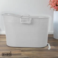 EKEO Zitbad - 210L - Mobiele Badkuip - Bath Bucket - Wit -Merkloos Verkoop 1200x1200 2697