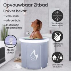 Zitbad Voor Volwassenen - Bath Bucket - Ijsbad - Ice Bath - Inklapbaar Bad - Wim Hof Methode - Opblaasbaarbad - Inclusief Voetpomp - Inclusief Ingebouwd Zitkussen - Grijs 12 Zitbad Voor Volwassenen - Bath Bucket - Ijsbad - Ice Bath - Inklapbaar Bad - Wim Hof Methode - Opblaasbaarbad - Inclusief Voetpomp - Inclusief Ingebouwd Zitkussen - Grijs -Merkloos Verkoop 1200x1200 2706