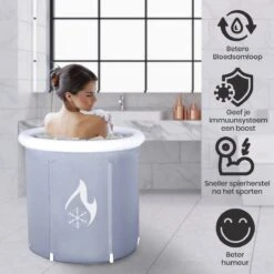 Zitbad Voor Volwassenen - Bath Bucket - Ijsbad - Ice Bath - Inklapbaar Bad - Wim Hof Methode - Opblaasbaarbad - Inclusief Voetpomp - Inclusief Ingebouwd Zitkussen - Grijs 15 Zitbad Voor Volwassenen - Bath Bucket - Ijsbad - Ice Bath - Inklapbaar Bad - Wim Hof Methode - Opblaasbaarbad - Inclusief Voetpomp - Inclusief Ingebouwd Zitkussen - Grijs -Merkloos Verkoop 1200x1200 2708