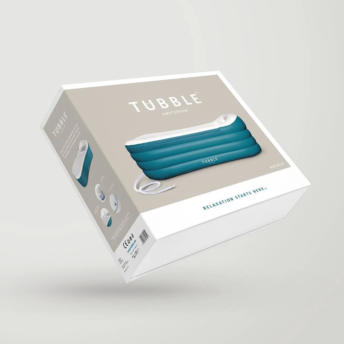 Tubble® Royale Opblaasbaar Ligbad - Blue Lagoon – Opvouwbaar Bad Voor Volwassenen Tot 188cm - IJsbad Wim Hof Methode - Zitbad - 255L 9 Tubble® Royale Opblaasbaar Ligbad - Blue Lagoon – Opvouwbaar Bad Voor Volwassenen Tot 188cm - IJsbad Wim Hof Methode - Zitbad - 255L - Afbeelding 9