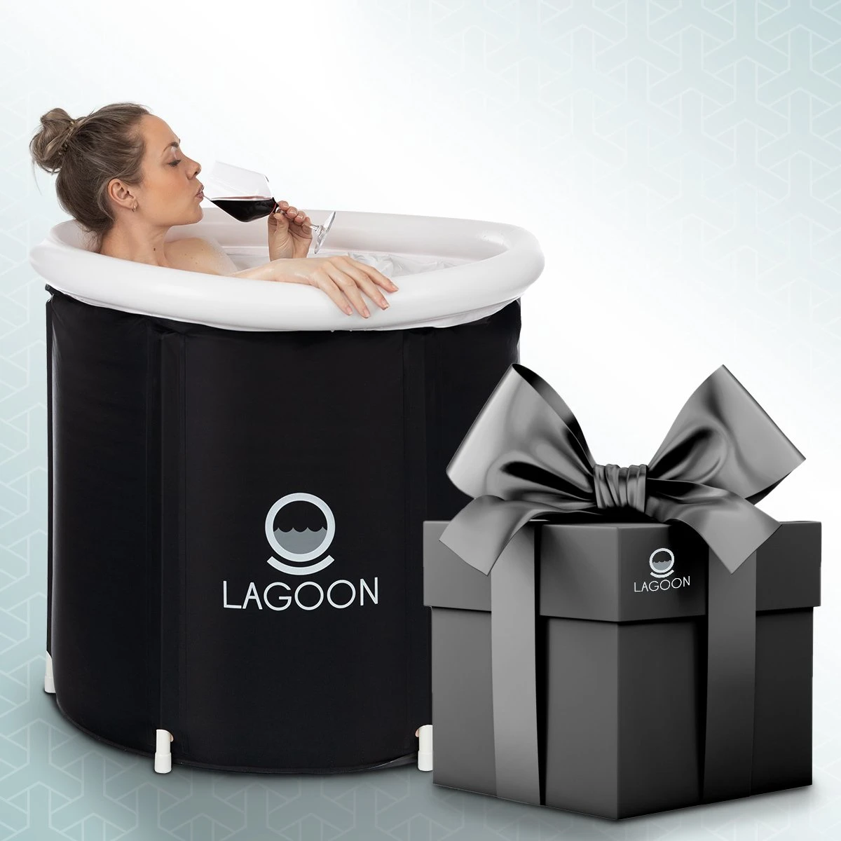 Lagoon® Opblaasbaar Zitbad Voor Volwassenen Bathbucket - Met Relaxing Giftset - Wim Hof Methode - Opvouwbaar & Inklapbaar Spa Bad - Bath Bucket - IJsbad - Opblaasbad - Dompelbad 1 Lagoon® Opblaasbaar Zitbad Voor Volwassenen Bathbucket - Met Relaxing Giftset - Wim Hof Methode - Opvouwbaar & Inklapbaar Spa Bad - Bath Bucket - IJsbad - Opblaasbad - Dompelbad