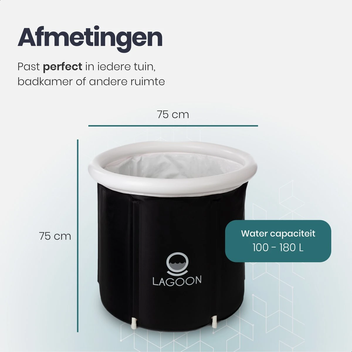 Lagoon® Opblaasbaar Zitbad Voor Volwassenen Bathbucket - Met Relaxing Giftset - Wim Hof Methode - Opvouwbaar & Inklapbaar Spa Bad - Bath Bucket - IJsbad - Opblaasbad - Dompelbad 5 Lagoon® Opblaasbaar Zitbad Voor Volwassenen Bathbucket - Met Relaxing Giftset - Wim Hof Methode - Opvouwbaar & Inklapbaar Spa Bad - Bath Bucket - IJsbad - Opblaasbad - Dompelbad - Afbeelding 5