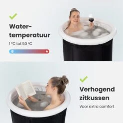 Lagoon® Opblaasbaar Zitbad Voor Volwassenen Bathbucket - Met Relaxing Giftset - Wim Hof Methode - Opvouwbaar & Inklapbaar Spa Bad - Bath Bucket - IJsbad - Opblaasbad - Dompelbad 18 Lagoon® Opblaasbaar Zitbad Voor Volwassenen Bathbucket - Met Relaxing Giftset - Wim Hof Methode - Opvouwbaar & Inklapbaar Spa Bad - Bath Bucket - IJsbad - Opblaasbad - Dompelbad -Merkloos Verkoop 1200x1200 2801