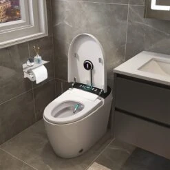 BOTC Toiletrolhouder Met Handdoekhaakjes - Toiletrolhouder - Toiletrolhouder - Zelfklevend / Boren / Zonder Boren - RVS - Zliver 16 BOTC Toiletrolhouder Met Handdoekhaakjes - Toiletrolhouder - Toiletrolhouder - Zelfklevend / Boren / Zonder Boren - RVS - Zliver -Merkloos Verkoop 1200x1200 287