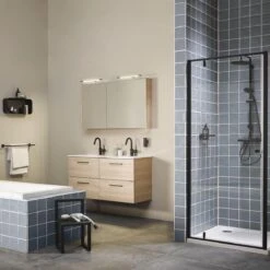 Sealskin Brix - Wandkubus Wandelement Wandrek - 12x50x24 Cm - Metaal - Zwart 19 Sealskin Brix - Wandkubus Wandelement Wandrek - 12x50x24 Cm - Metaal - Zwart -Merkloos Verkoop 1200x1200 2870