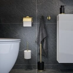 Tiger Tune - Toiletborstel Met Houder Vrijstaand - Messing Geborsteld / Zwart -Merkloos Verkoop 1200x1200 29