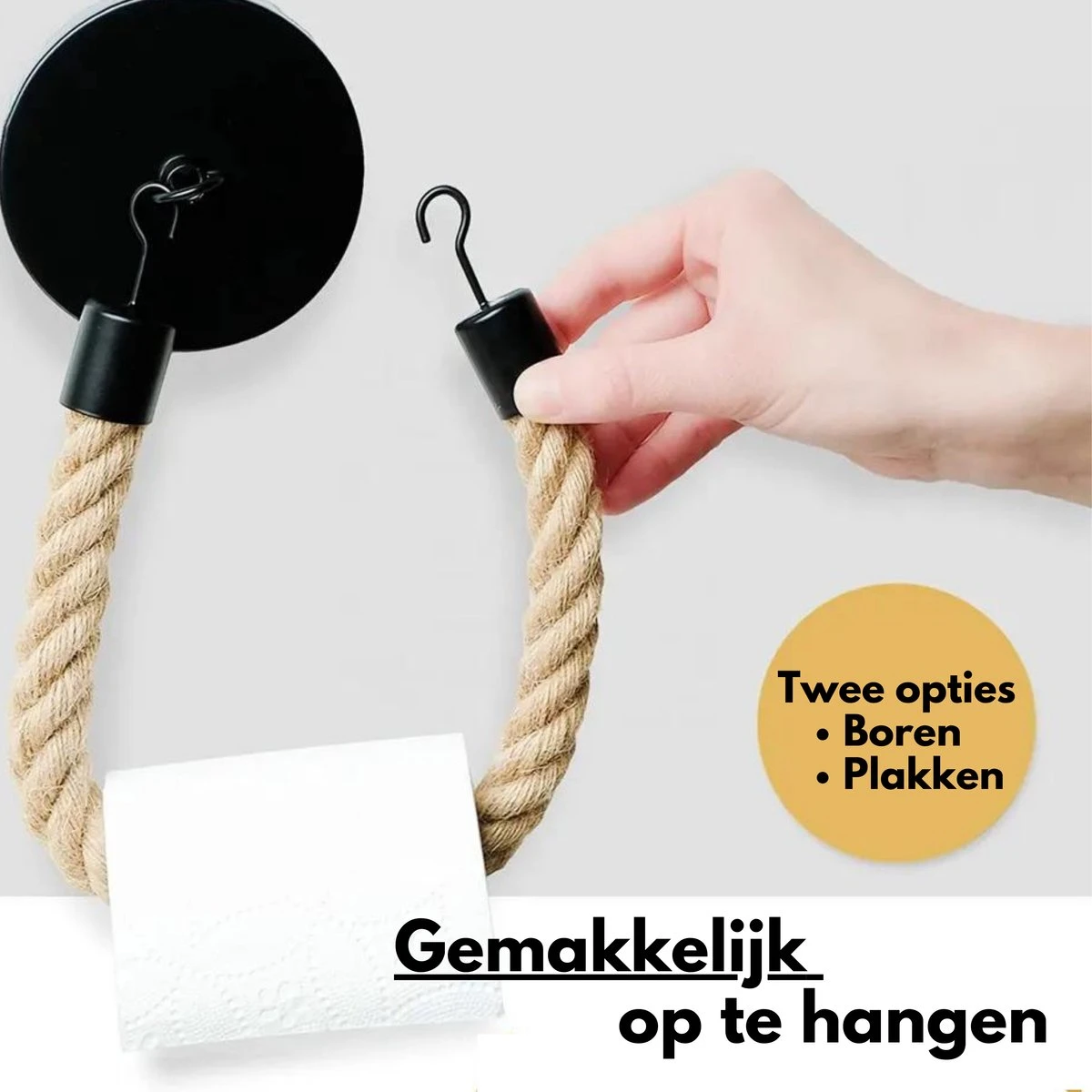 Pazzo Goods - Toiletpapierhouder - Zwart - Met Boren - Vintage - Wc Rolhouder Zwart - Wc-rolhouder Vintage - Wc-papierhouder - Wc-rolhouder 6 Pazzo Goods - Toiletpapierhouder - Zwart - Met Boren - Vintage - Wc Rolhouder Zwart - Wc-rolhouder Vintage - Wc-papierhouder - Wc-rolhouder - Afbeelding 6