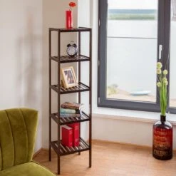 Relaxdays - Badkamerrek Bamboe - Houten Rek - Keukenrek - Schoenenrek, Opbergrek -Merkloos Verkoop 1200x1200 3027