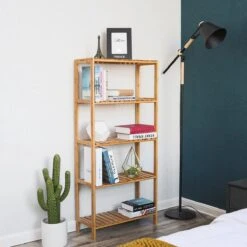 Songmics Badkamer Rek Met 9 Niveaus – Opbergrek Met Verstelbare Planken – Badkamerkast - Bamboe 14 Songmics Badkamer Rek Met 9 Niveaus – Opbergrek Met Verstelbare Planken – Badkamerkast - Bamboe -Merkloos Verkoop 1200x1200 3038