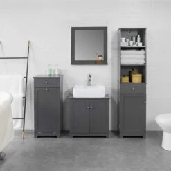 Mara Wastafel Onderkast - Badkamerkast - Wastafelmeubel - Badkamermeubel - Praktisch - Donkergrijs - MDF - 60 X 29 X 60 Cm 12 Mara Wastafel Onderkast - Badkamerkast - Wastafelmeubel - Badkamermeubel - Praktisch - Donkergrijs - MDF - 60 X 29 X 60 Cm -Merkloos Verkoop 1200x1200 3061