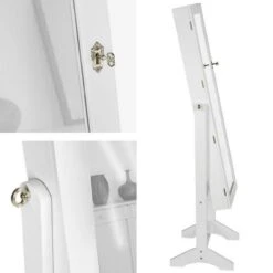 Tectake - Vitrinekast - Wit - MDF 7 Tectake - Vitrinekast - Wit - MDF -Merkloos Verkoop 1200x1200 3065