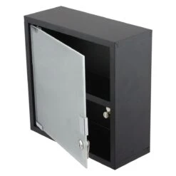 Differnz Badkamerkast Met Slot - Badkamerkastje Zwart - Medicijnkastje - 30 X 30 X 12 Cm Opbergkast - Kubuskast 5 Differnz Badkamerkast Met Slot - Badkamerkastje Zwart - Medicijnkastje - 30 X 30 X 12 Cm Opbergkast - Kubuskast -Merkloos Verkoop 1200x1200 3120
