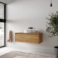 Badkamermeubel Jelsey 100 Cm Eiken - Met Waskom 13 Badkamermeubel Jelsey 100 Cm Eiken - Met Waskom -Merkloos Verkoop 1200x1200 3136