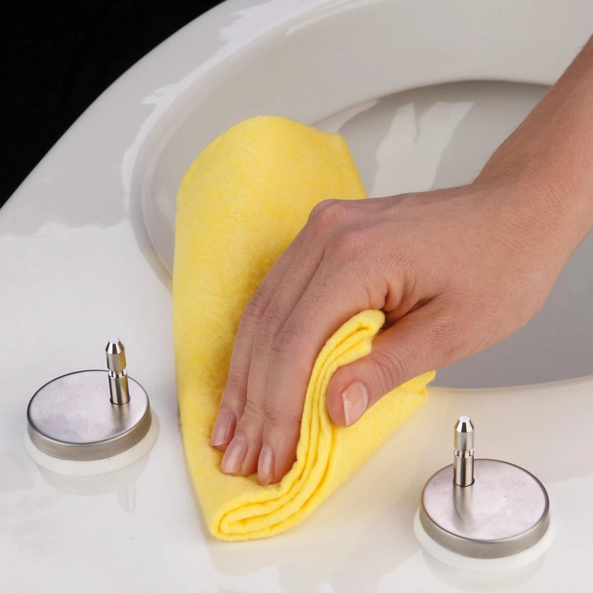 Tiger Ventura - Toiletbril - WC Bril - Duroplast - Zwart 6 Tiger Ventura - Toiletbril - WC Bril - Duroplast - Zwart - Afbeelding 6