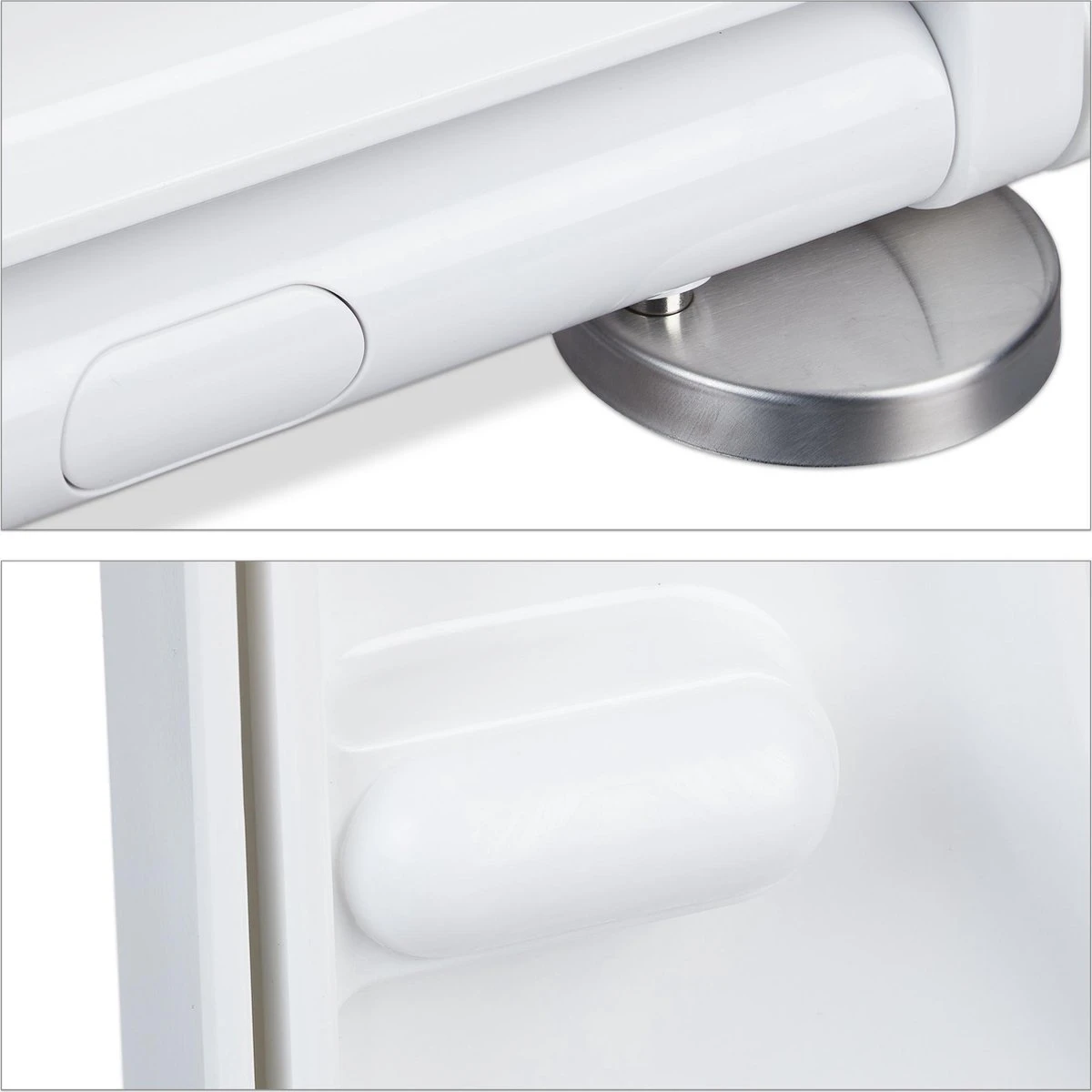 Relaxdays Wc Bril Softclose - D-vorm - Toiletbril Universeel - Toiletdeksel Plastic - Wit 9 Relaxdays Wc Bril Softclose - D-vorm - Toiletbril Universeel - Toiletdeksel Plastic - Wit - Afbeelding 9