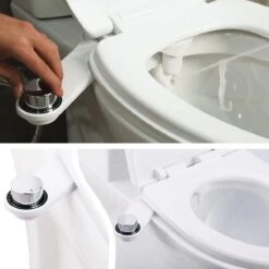 Bidet Handdouche Toilet Sproeier Shattaf Sprayer WC Papier Besparend - Enkel Spray Koud Water - Badkamer Accessoires - Freshole® 12 Bidet Handdouche Toilet Sproeier Shattaf Sprayer WC Papier Besparend - Enkel Spray Koud Water - Badkamer Accessoires - Freshole® -Merkloos Verkoop 1200x1200 3197