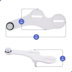 Bidet Handdouche Toilet Sproeier Shattaf Sprayer WC Papier Besparend - Enkel Spray Koud Water - Badkamer Accessoires - Freshole® 16 Bidet Handdouche Toilet Sproeier Shattaf Sprayer WC Papier Besparend - Enkel Spray Koud Water - Badkamer Accessoires - Freshole® -Merkloos Verkoop 1200x1200 3200