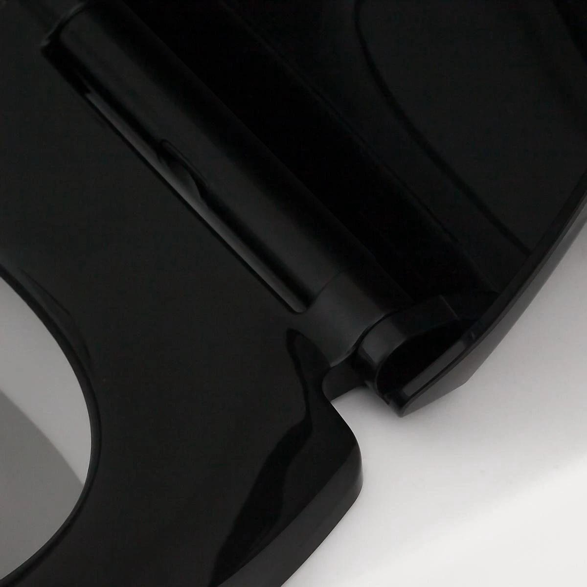 Tiger Tulsa - Toiletbril Met Deksel - WC Bril - Thermoplast Zwart 15 Tiger Tulsa - Toiletbril Met Deksel - WC Bril - Thermoplast Zwart - Afbeelding 15