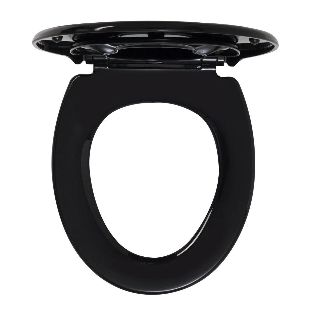 Tiger Tulsa - Toiletbril Met Deksel - WC Bril - Thermoplast Zwart 16 Tiger Tulsa - Toiletbril Met Deksel - WC Bril - Thermoplast Zwart - Afbeelding 16