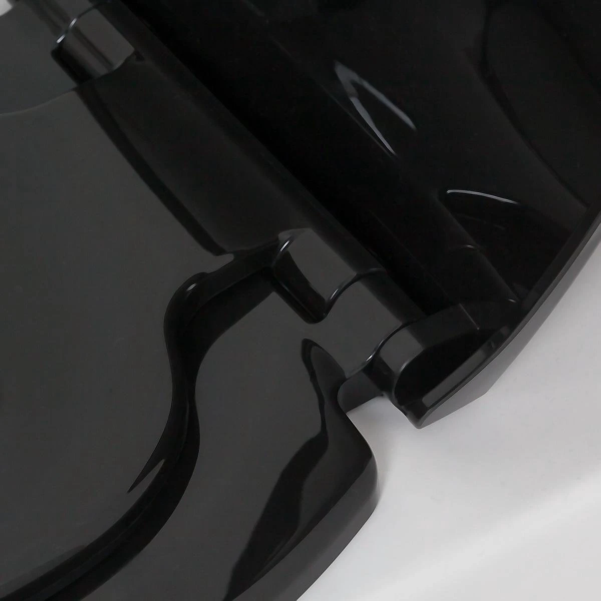 Tiger Tulsa - Toiletbril Met Deksel - WC Bril - Thermoplast Zwart 18 Tiger Tulsa - Toiletbril Met Deksel - WC Bril - Thermoplast Zwart - Afbeelding 18