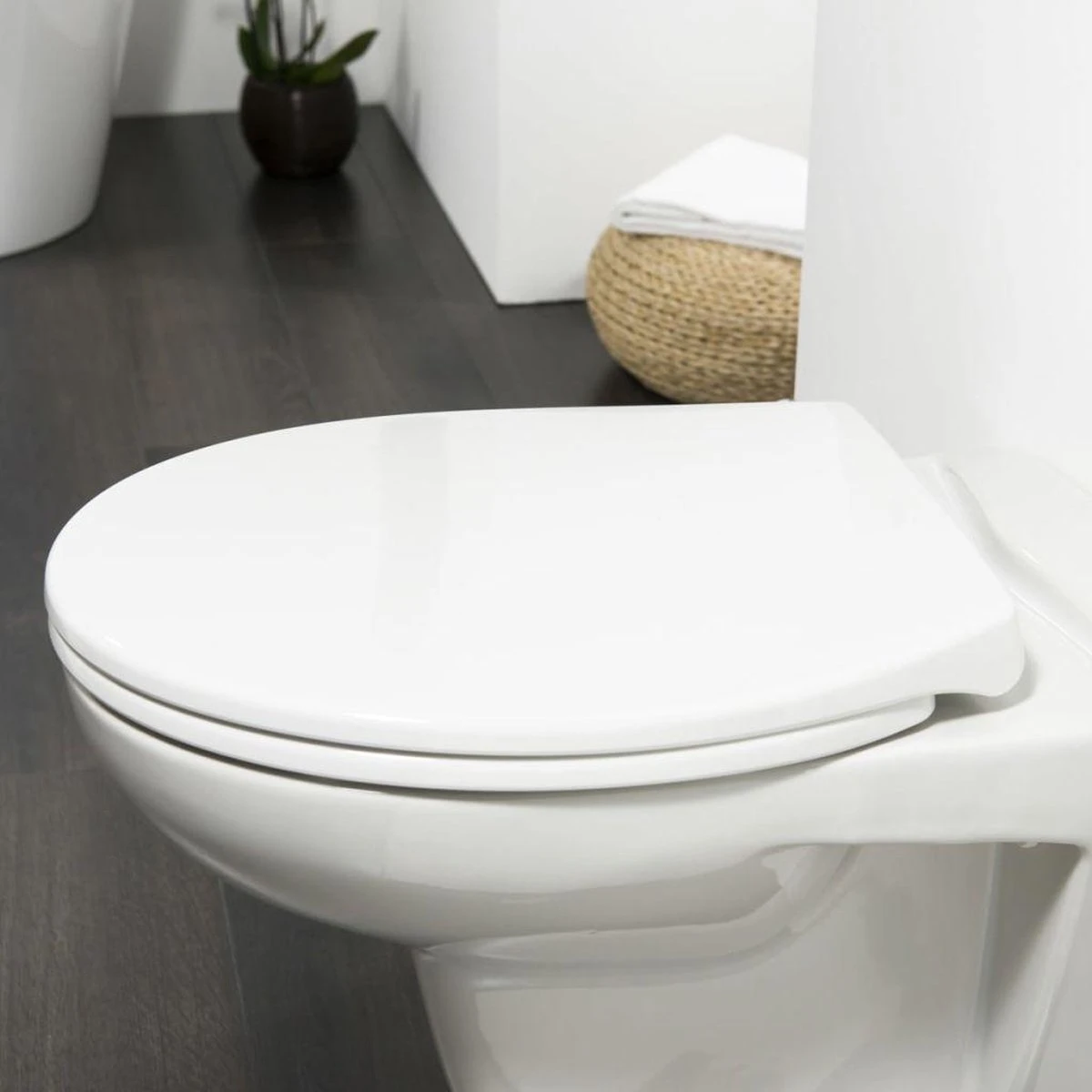 Tiger Pasadena Toiletbril - WC Bril - Thermoplast - Wit 9 Tiger Pasadena Toiletbril - WC Bril - Thermoplast - Wit - Afbeelding 9