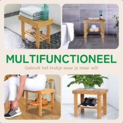 Bamboe Design Douchekruk - Opstapkrukje - Kruk Bamboe - Opstapje - Plantenstandaard 16 Bamboe Design Douchekruk - Opstapkrukje - Kruk Bamboe - Opstapje - Plantenstandaard -Merkloos Verkoop 1200x1200 3358