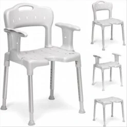 Etac Swift Douchestoel Grijs