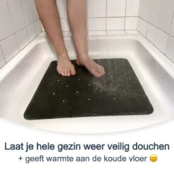 Douchemat Antislip Grijs - 53 X 53 Cm - Antislipmat Douche - Badmat -Merkloos Verkoop 1200x1200 3371