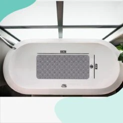 The Original - Douchemat Antislip - Grijs - 88x40cm - Antislipmat Badmat Voor Bad & Douche - Anti Slip Mat Met Zuignappen 15 The Original - Douchemat Antislip - Grijs - 88x40cm - Antislipmat Badmat Voor Bad & Douche - Anti Slip Mat Met Zuignappen -Merkloos Verkoop 1200x1200 3401