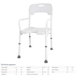 Drive Douchestoel Dsf 130 Opvouwbaar - Hygiene Uitsparing -Merkloos Verkoop 1200x1200 3426