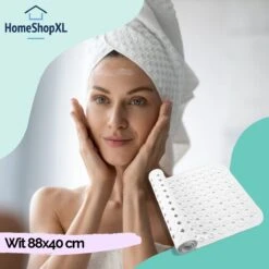 The Original - Douchemat Antislip - Wit - 88x40cm - Antislipmat Badmat Voor Bad & Douche - Anti Slip Mat Met Zuignappen 15 The Original - Douchemat Antislip - Wit - 88x40cm - Antislipmat Badmat Voor Bad & Douche - Anti Slip Mat Met Zuignappen -Merkloos Verkoop 1200x1200 3430