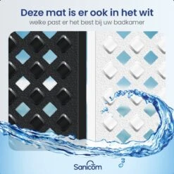 Merkloos Badmat Antislip - Douchemat - Antislipmat Bad - Antislipmat Douche - Schimmelbestendig - Met Zuignappen - Wasbaar - Zwart 13 Merkloos Badmat Antislip - Douchemat - Antislipmat Bad - Antislipmat Douche - Schimmelbestendig - Met Zuignappen - Wasbaar - Zwart -Merkloos Verkoop 1200x1200 3439
