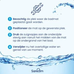 Merkloos Badmat Antislip - Douchemat - Antislipmat Bad - Antislipmat Douche - Schimmelbestendig - Met Zuignappen - Wasbaar - Wit 12 Merkloos Badmat Antislip - Douchemat - Antislipmat Bad - Antislipmat Douche - Schimmelbestendig - Met Zuignappen - Wasbaar - Wit -Merkloos Verkoop 1200x1200 3447