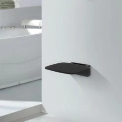 Wiesbaden Serva Douchestoel Wandmontage Opklapbaar - Zwart -Merkloos Verkoop 1200x1200 3458