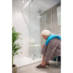 Parcura Douchekruk Met Rugleuning - Douchestoel - Badstoel - Wit 7 Parcura Douchekruk Met Rugleuning - Douchestoel - Badstoel - Wit -Merkloos Verkoop 1200x1200 3500