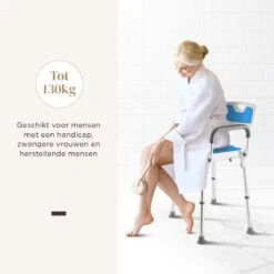 BY JRM Douchestoel En Douchekruk Met Afneembare Rugleuning En Armleuning – 30 Dagen Uitproberen -anti Slip – Verstelbare Hoogte - Douchekrukje - Blauw 23 BY JRM Douchestoel En Douchekruk Met Afneembare Rugleuning En Armleuning – 30 Dagen Uitproberen -anti Slip – Verstelbare Hoogte - Douchekrukje - Blauw -Merkloos Verkoop 1200x1200 3510