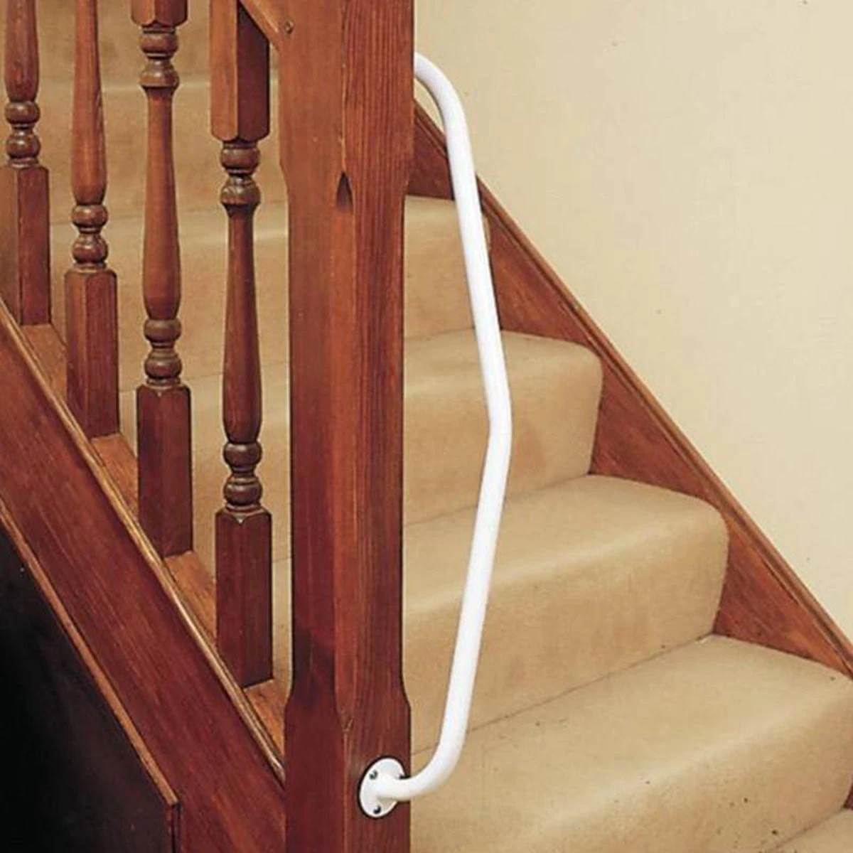 Wandbeugel Gedraaid LINKS - Wit 3 Wandbeugel Gedraaid LINKS - Wit - Afbeelding 3