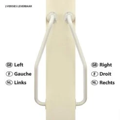 Wandbeugel Gedraaid LINKS - Wit 8 Wandbeugel Gedraaid LINKS - Wit -Merkloos Verkoop 1200x1200 3527