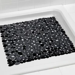 WENKO Anti-slip Douchemat Paradise 54x54cm Zwart - Antislipmat -Merkloos Verkoop 1200x1200 3611