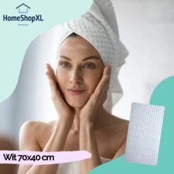 The Original - Douchemat Antislip - Wit - 70x40cm - Antislipmat Badmat Voor Bad & Douche - Anti Slip Mat Met Zuignappen -Merkloos Verkoop 1200x1200 3613