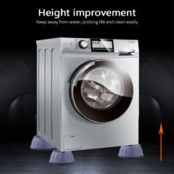 Wasmachine Demper – Trillingsdemper – Anti Slip – Schokdemper – Anti Tril – Wasmachine Voetjes – Vibratiedempers – Verhoger – 4 Stuks - Grijs 7 Wasmachine Demper – Trillingsdemper – Anti Slip – Schokdemper – Anti Tril – Wasmachine Voetjes – Vibratiedempers – Verhoger – 4 Stuks - Grijs -Merkloos Verkoop 1200x1200 3619