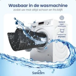 Merkloos Douchemat - Badmat Antislip - Antislipmat Douche - Antislipmat Bad - ​​Schimmelbestendig - Met Zuignappen - Wasbaar - Zwart -Merkloos Verkoop 1200x1200 3674