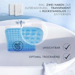 Douchemat Antislip - Badmat - 88x40cm - Antislipmat Voor Douche - Rubber - Blauwbad Mat 12 Douchemat Antislip - Badmat - 88x40cm - Antislipmat Voor Douche - Rubber - Blauwbad Mat -Merkloos Verkoop 1200x1200 3685