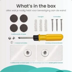 Toiletrolhouder Met Bakje – WC Rolhouder Zwart - Toiletrolhouder Met Extra Opbergruimte 9 Toiletrolhouder Met Bakje – WC Rolhouder Zwart - Toiletrolhouder Met Extra Opbergruimte -Merkloos Verkoop 1200x1200 434