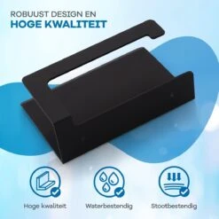 WITTS WC Rolhouder Met Plankje - Zelfklevend - Hoge Kwaliteit - Toiletrolhouder -Merkloos Verkoop 1200x1200 463