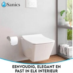 Sanics WC Rolhouder Zonder Boren - Toiletrolhouder Zelfklevend - Closetrolhouder Zilver/RVS 13 Sanics WC Rolhouder Zonder Boren - Toiletrolhouder Zelfklevend - Closetrolhouder Zilver/RVS -Merkloos Verkoop 1200x1200 479